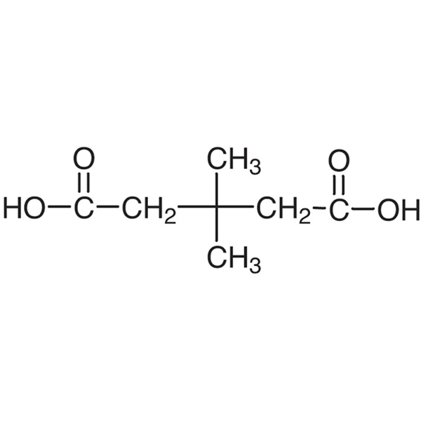 3,3-Dimethylglutaric Acid CAS 4839-46-7 Purity >98.0% (Titration)