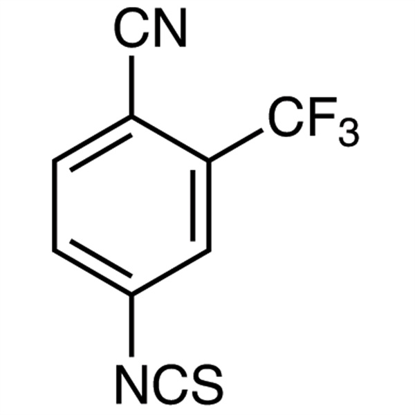 4-Isothiocyanato-2-(Trifluoromethyl)benzonitrile CAS 143782-23-4 Enzalutamide Intermediate Purity >98.0% (GC)