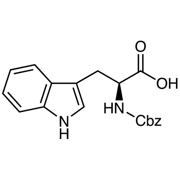 Z-Trp-OH CAS 7432-21-5 Nα-Cbz-L-Tryptophan Purity >99.0% (HPLC) Factory